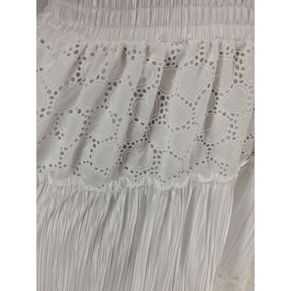 Fairy Angel Soft Girl Babydoll Dress Cinched Milkmaid | House of Wallace Med NWT - Picture 4 of 9